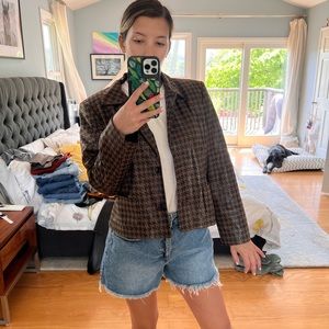 New vintage checkered jacket